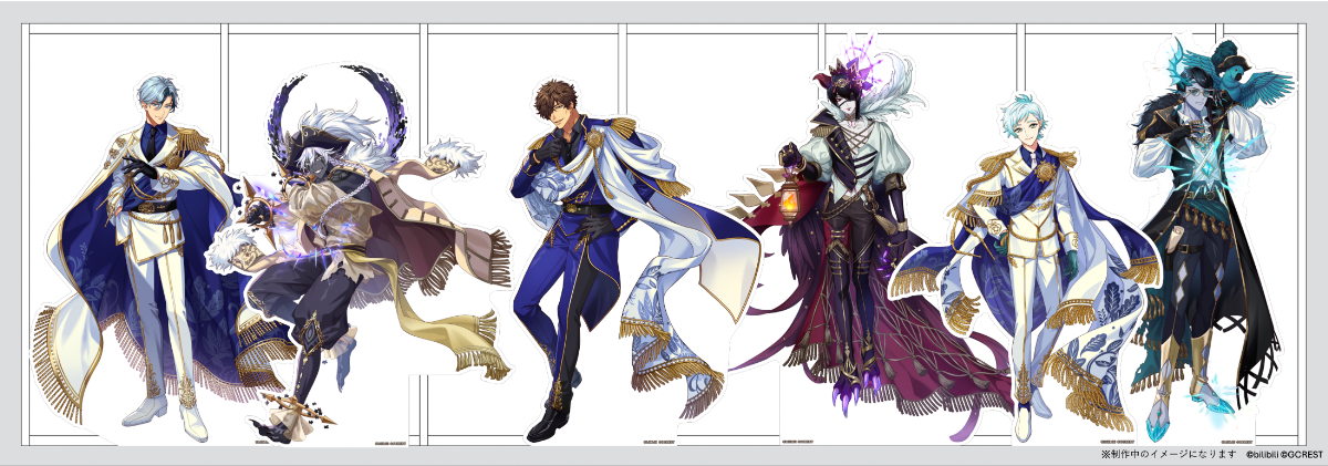 夢職人と忘れじの黒い妖精 ゆめくろ シイラ ユアエフェクト アクリルスタンド 夢職人と忘れじの黒い妖精 ユア・エフェクト～Blue Destiny～ アクリル